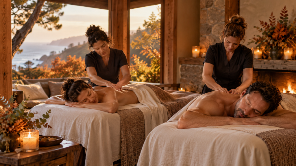 Why Fall Is a Quietly Perfect Time for a Couples Massage in Carmel